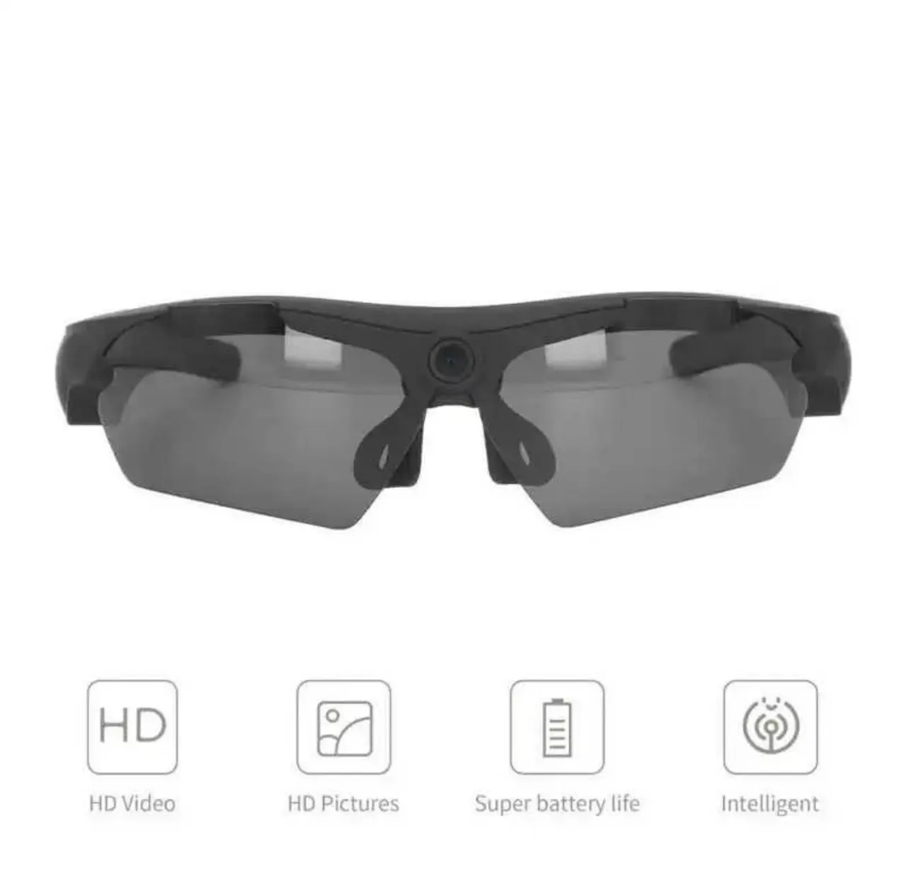Óculos de sol, gravação de vídeo Full HD, ciclismo, condução, caminhadas