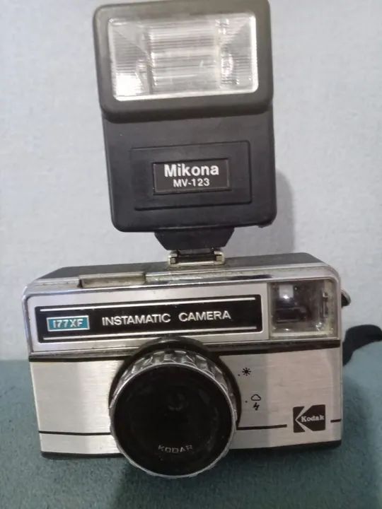 Câmera Instamatic Kodak com Flash Mikona MV-123 - Foto 2
