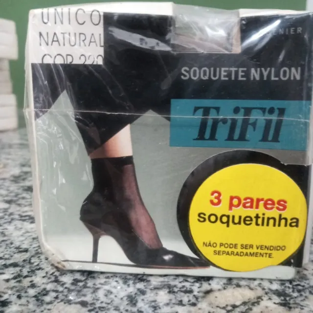 Kit meia 3/4 Trifil com 9 unidades 40,00
