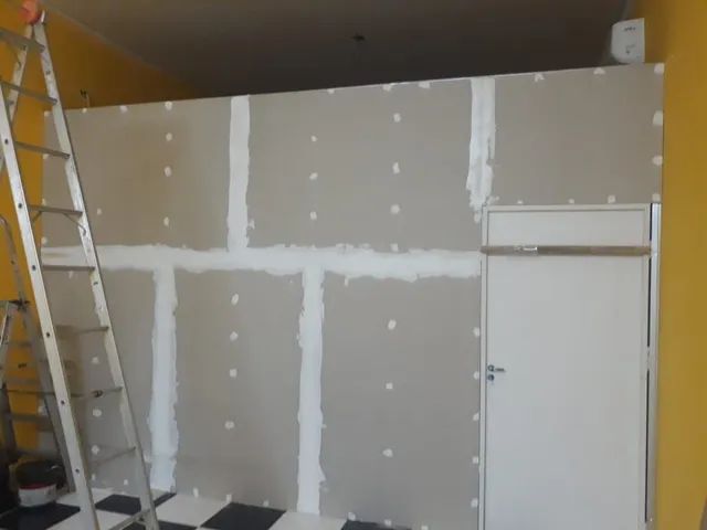 Paredes e forro em drywall 