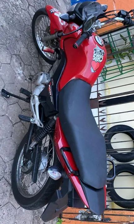 Moto Honda CG 150 - Vermelha - 2014