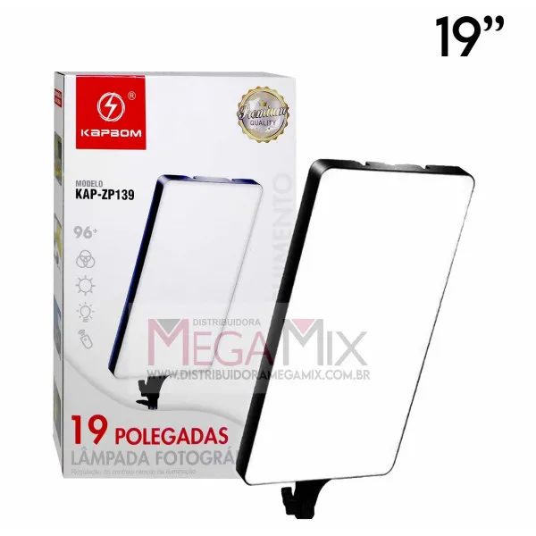 Luz de Preenchimento 19'' com Controle KAP-ZP139 - Kapbom