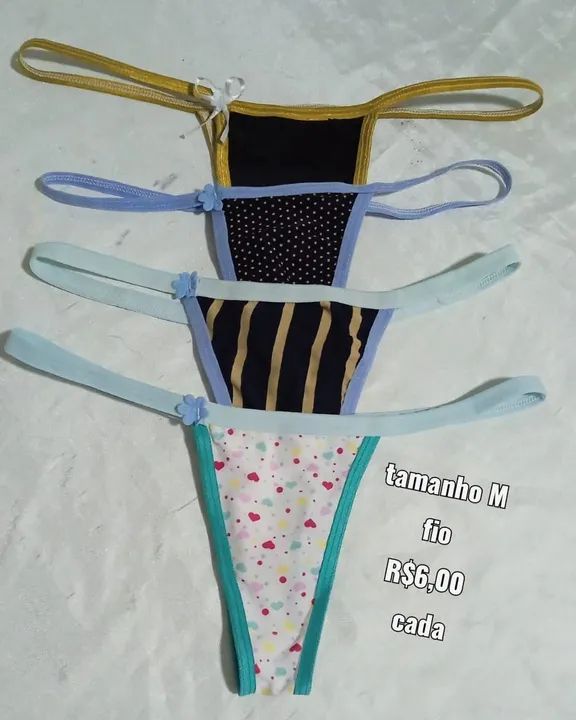 Lindas e maravilhosas calcinha no tamanho M - Foto 4