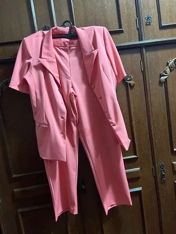 Conjunto terno feminino rosa  - Foto 2