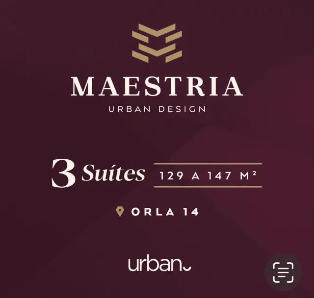 Lançamento em Palmas Maestria na orla 129 a 147 m