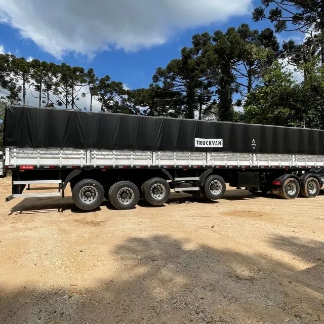 Carreta Graneleira TRUCKVAN 4o eixo 2025 0km c/pneu