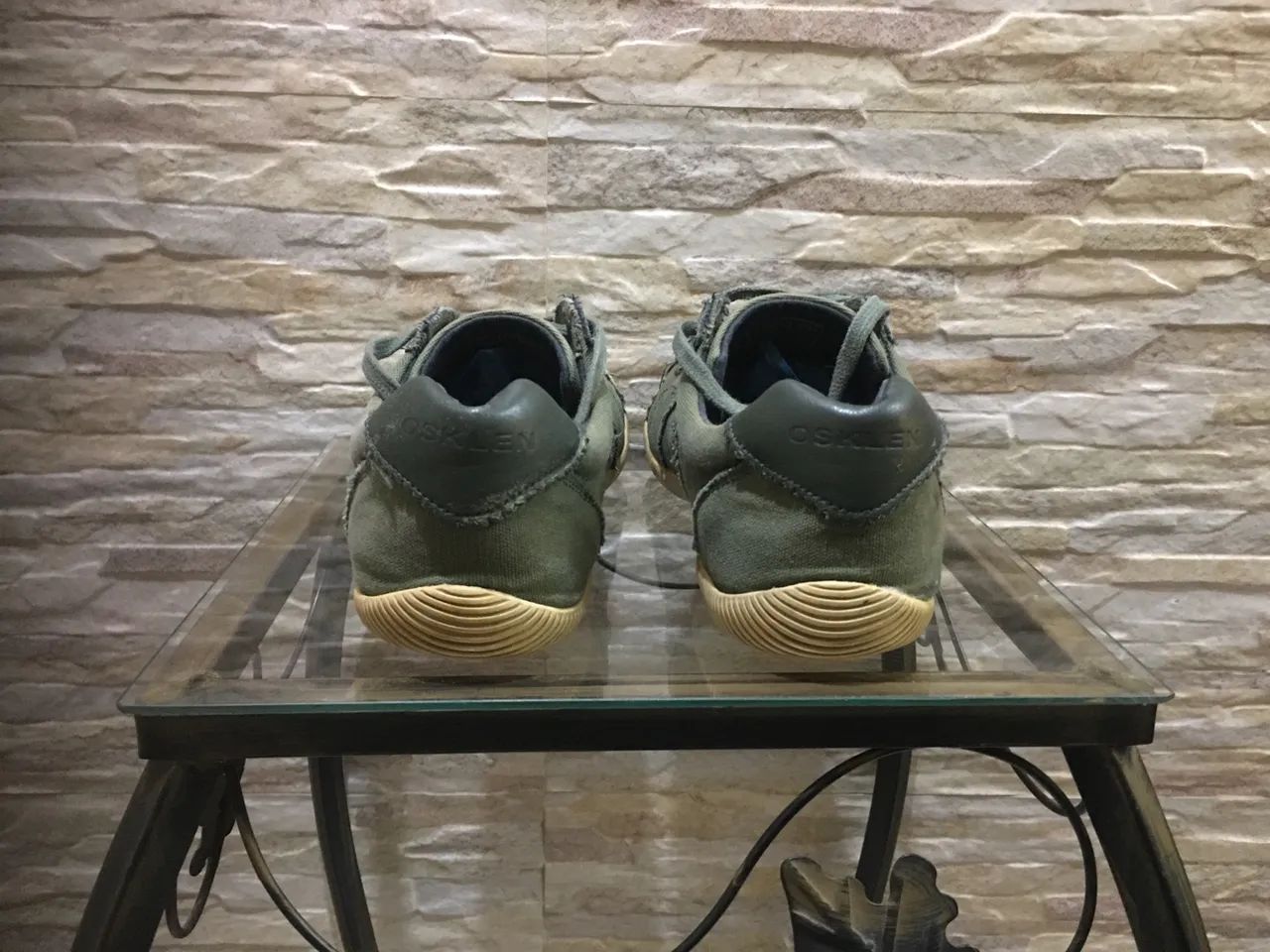 Sapatênis Masculino Osklen Verde Militaru - Foto 5