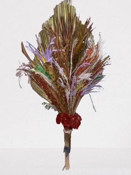 Buquê de flores secas para decoração - Foto 3