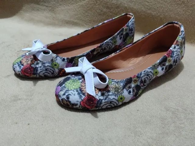 Sapatilha estampada