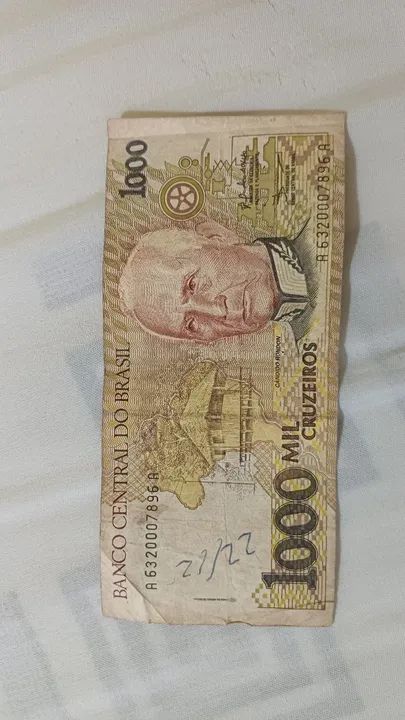 Cédulas antigas/ dinheiro de antigamente. Leia a descrição - Foto 6