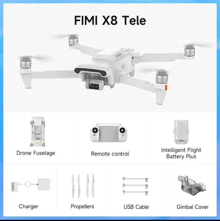 Drone x8 TELE SUPER ZOOM.. até 18x nos cartões.