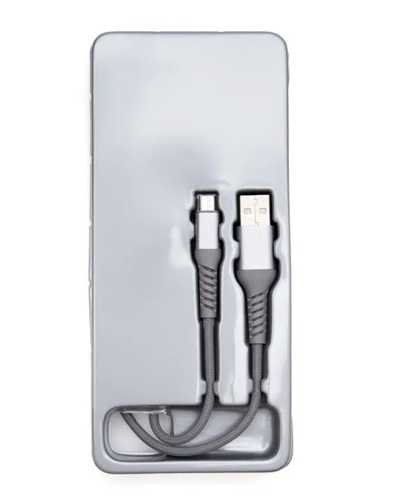 Cabo Usb Para iPhone iPad Apple Lightning 1,25m Philips - Foto 4
