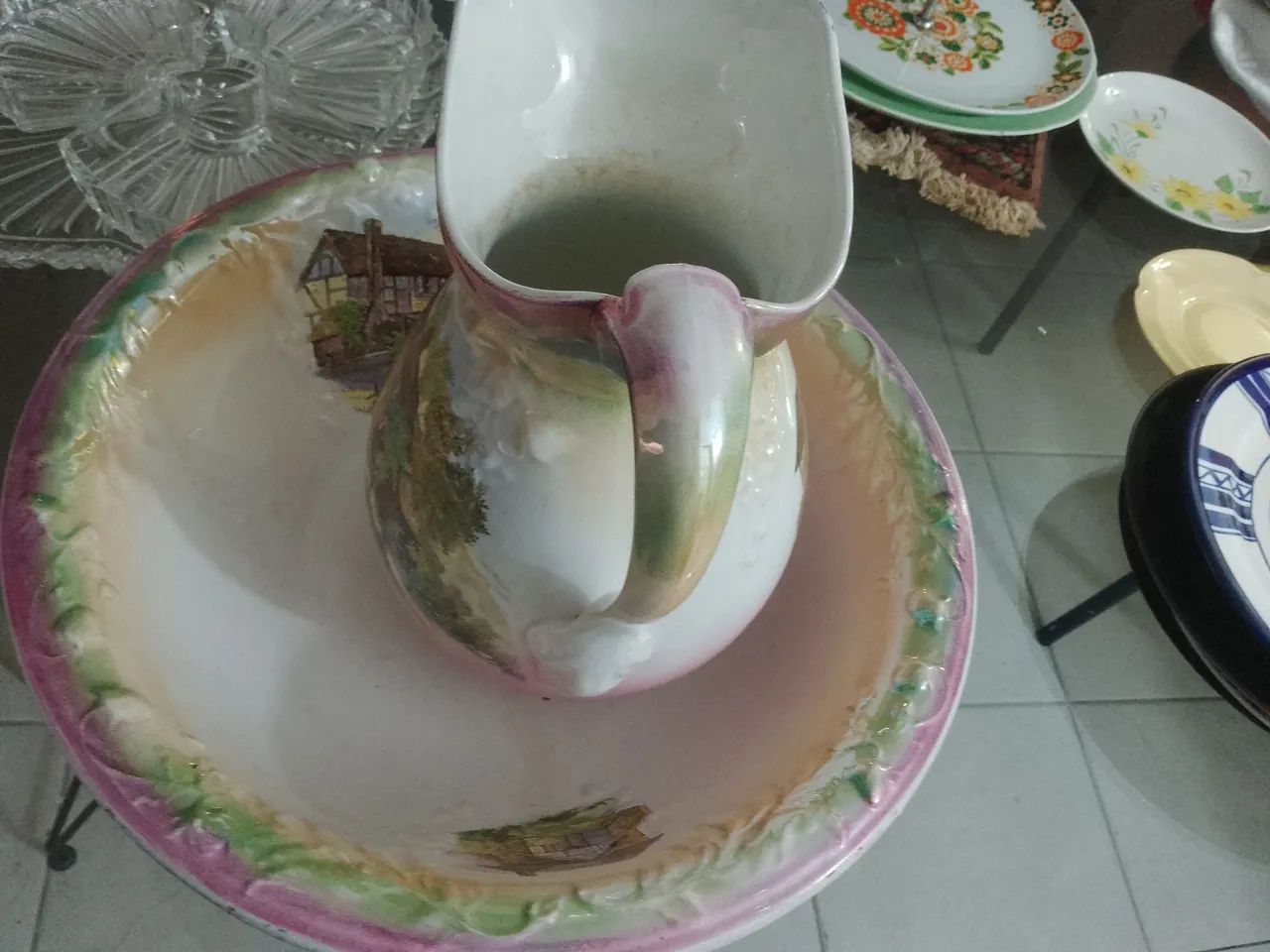 Jarra com bacia  - Foto 3