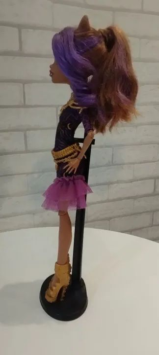 Boneca Monster High Clawdeen Wolf - Monstros, Câmera, Ação. - Foto 5