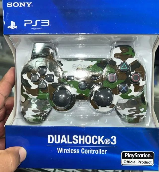 Controle Joystick Ps3 Black + Cabo Carregador - Foto 4