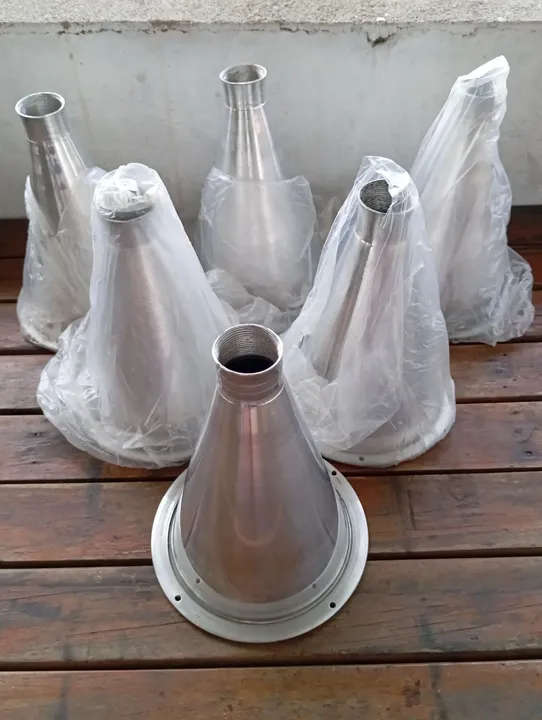 Boca de corneta Alumínio