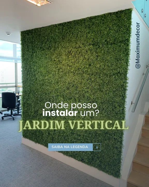 Jardim Vertical Artificial 