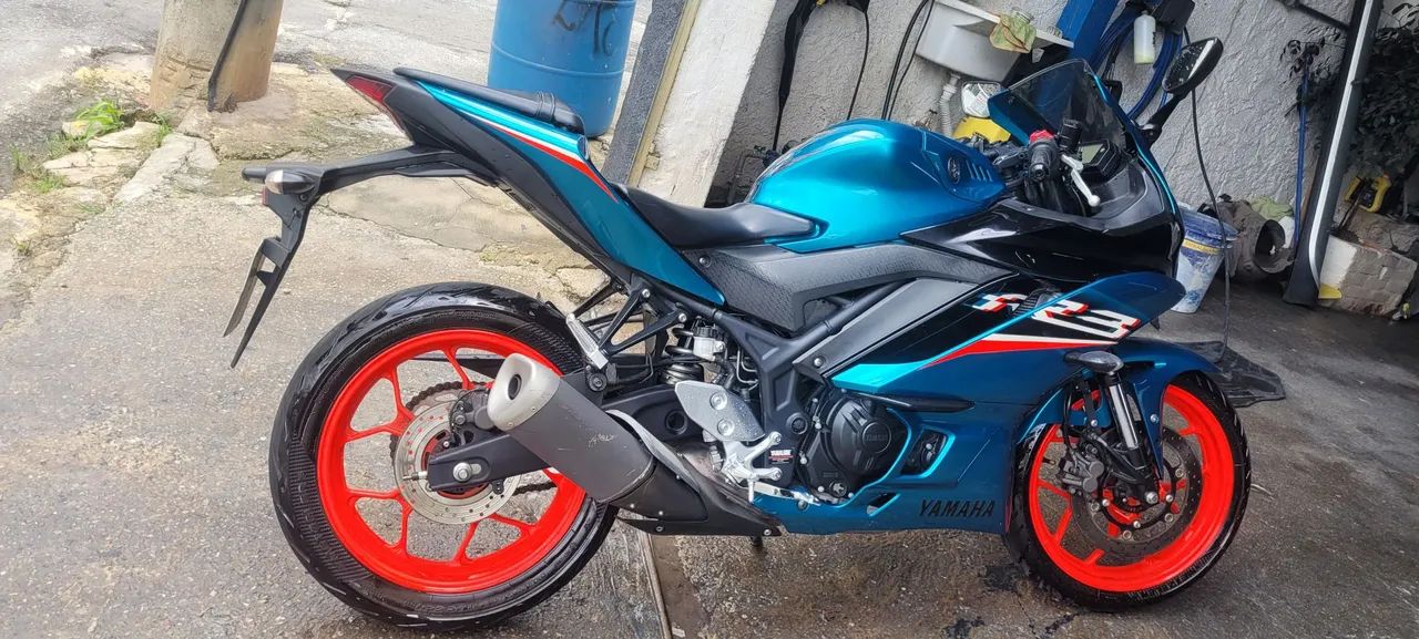 Yamaha R3 2023 - Azul - Impecável! - Foto 2