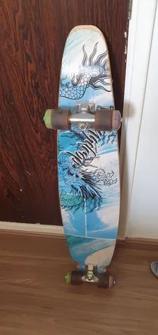 Longboard com rodas extras  - Foto 2
