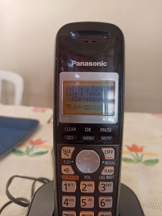 Telefone sem fio usado e funcionando  - Foto 5