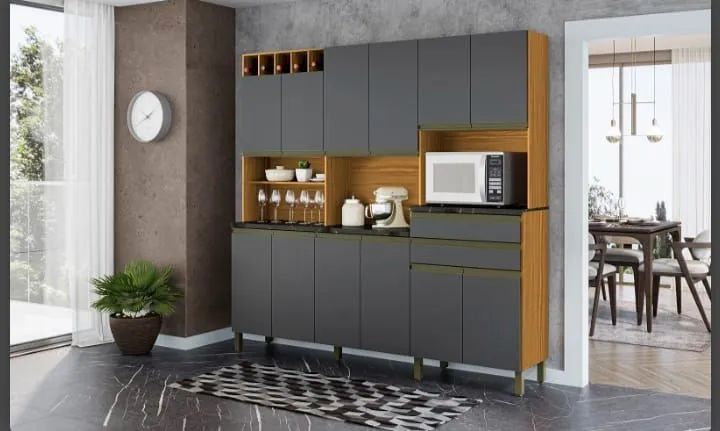 Cozinha malbec 100% mdf - Foto 2
