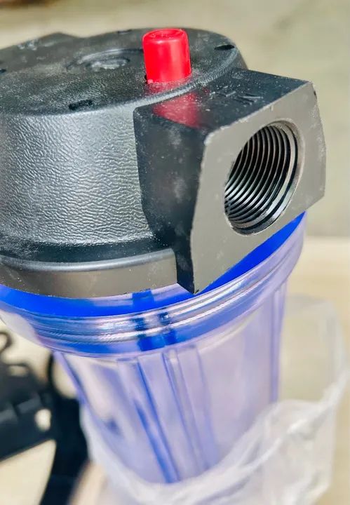 Carcaça de filtro 10polegadas, entrada/saída 3/4polegadas - Foto 2