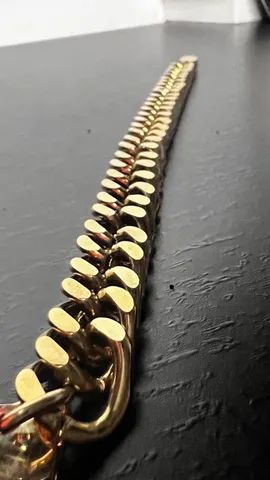 Pulseira Grumete banhada a ouro .. - Foto 2