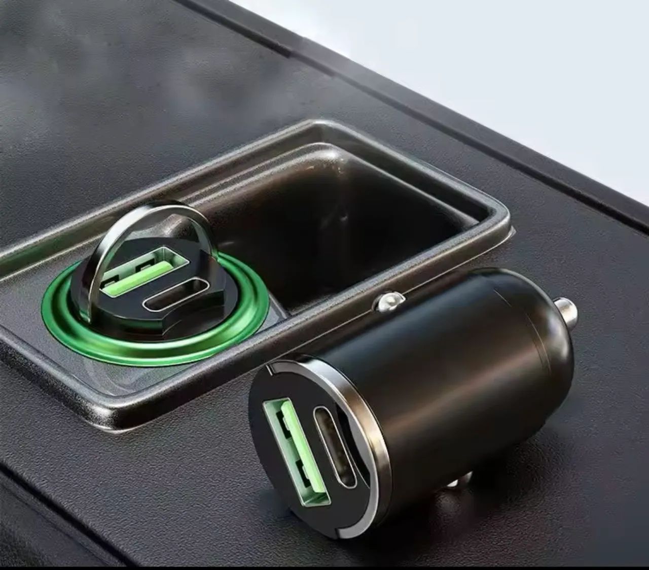 Carregador turbo veicular d celular - Foto 2