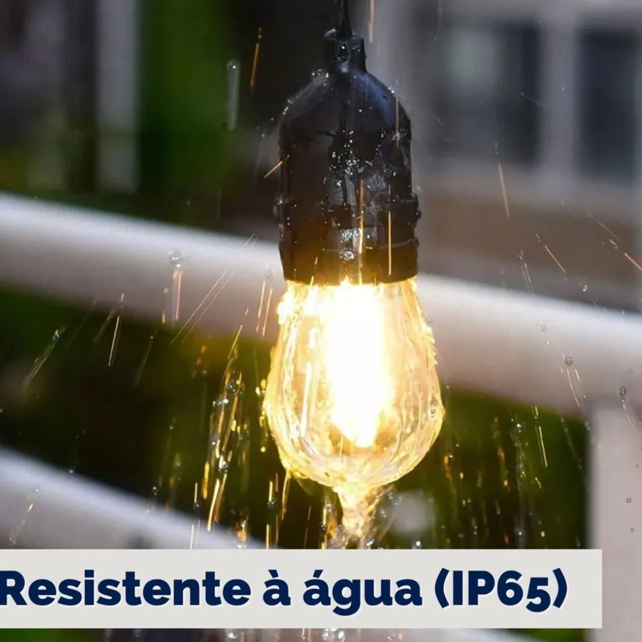 Cordão de Luz 10m com 20 lampadas - Foto 2