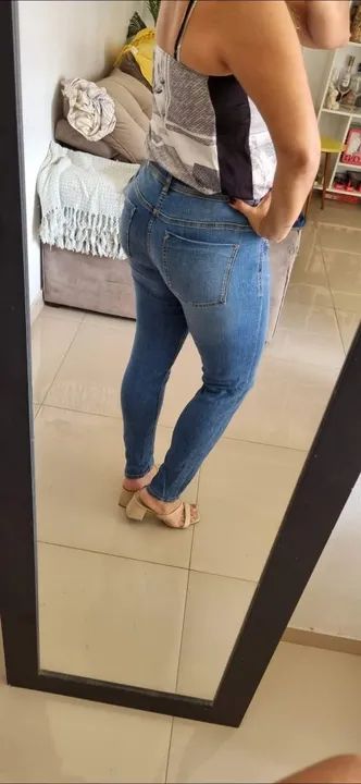 Calça jeans ZARA feminina tam 40 - Foto 4