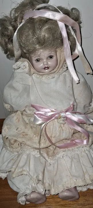 Bonecas antigas em porcelana - Foto 3