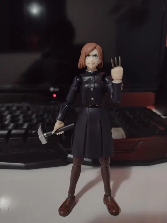 Figura Jujutsu Kaisen Nobara Kugisaki S.h. Figuarts Bandai - Foto 4