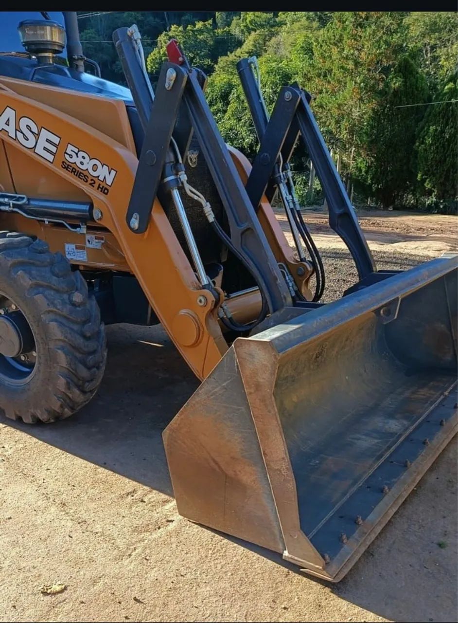 Retrô Escavadeira Case 580N - Foto 4