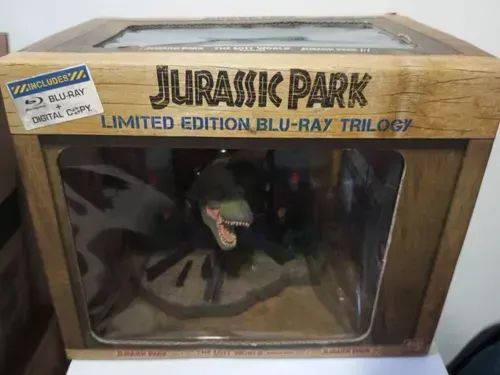 Jurassic Park Trilogy Blu Ray Limited Edition Gift Set
