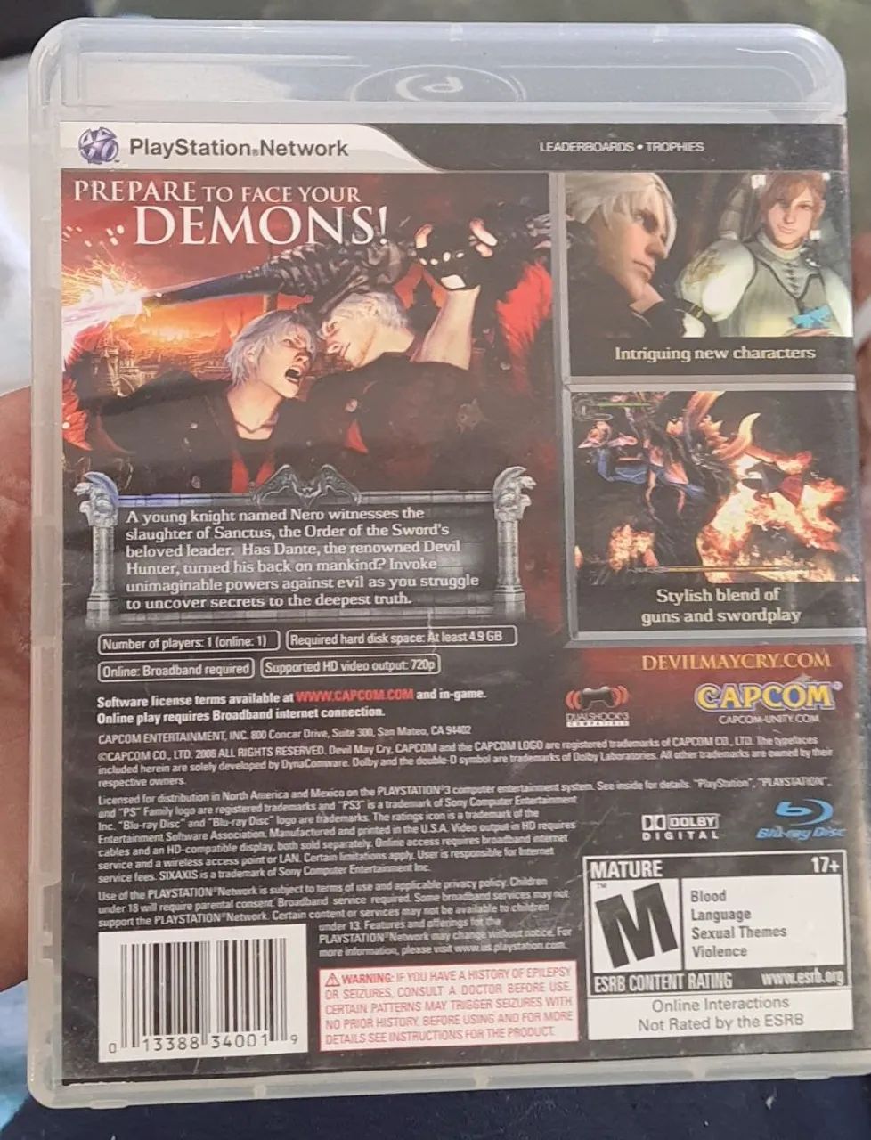Devil May Cry 4 - Playstation 3 - Foto 3