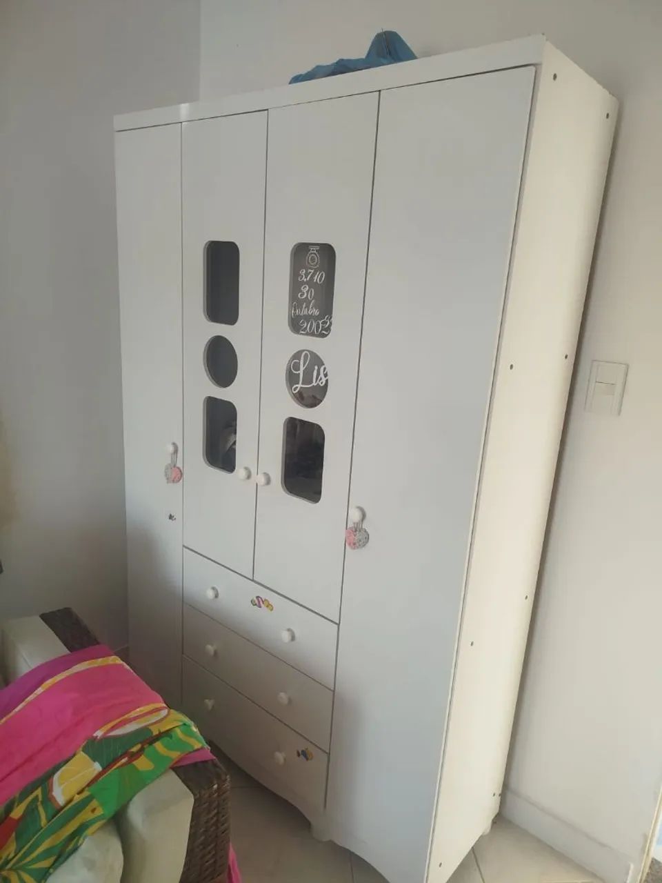 Vendo Guarda roupa infantil  - Foto 2