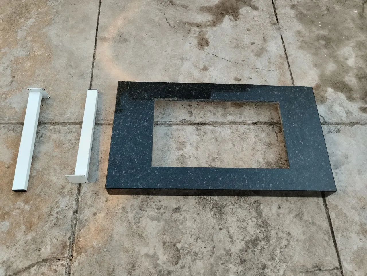 Pedra Cooktop verde Ubatuba furo 36x62