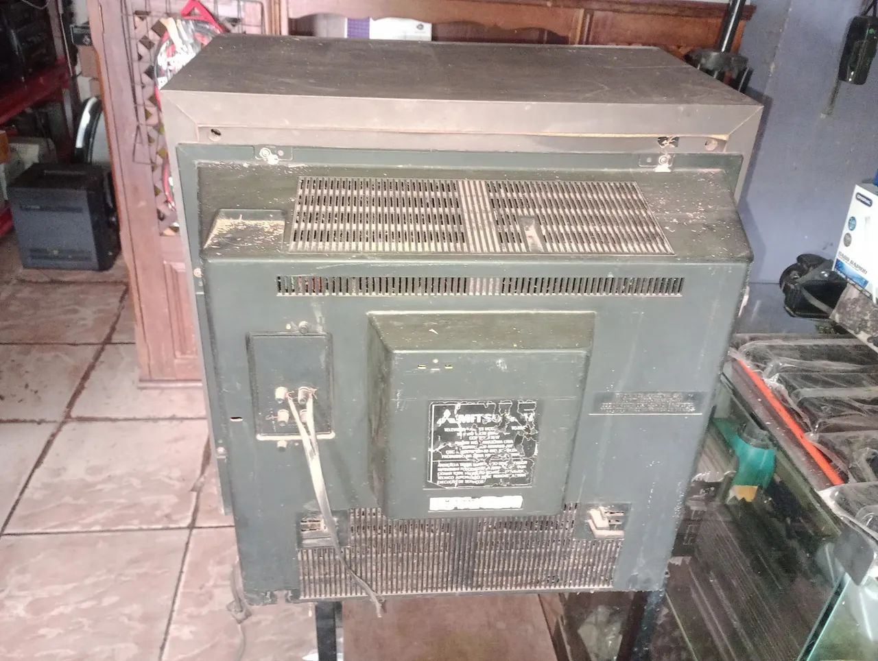 Tv 20 polegadas relíquia para decoração  - Foto 4