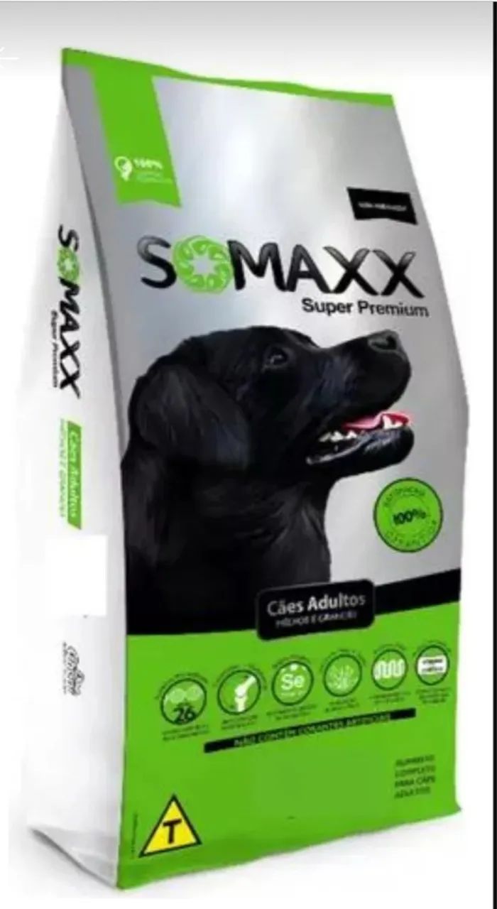 Ração SOMAXX Super Premium 15kg para cães adultos - Foto 2