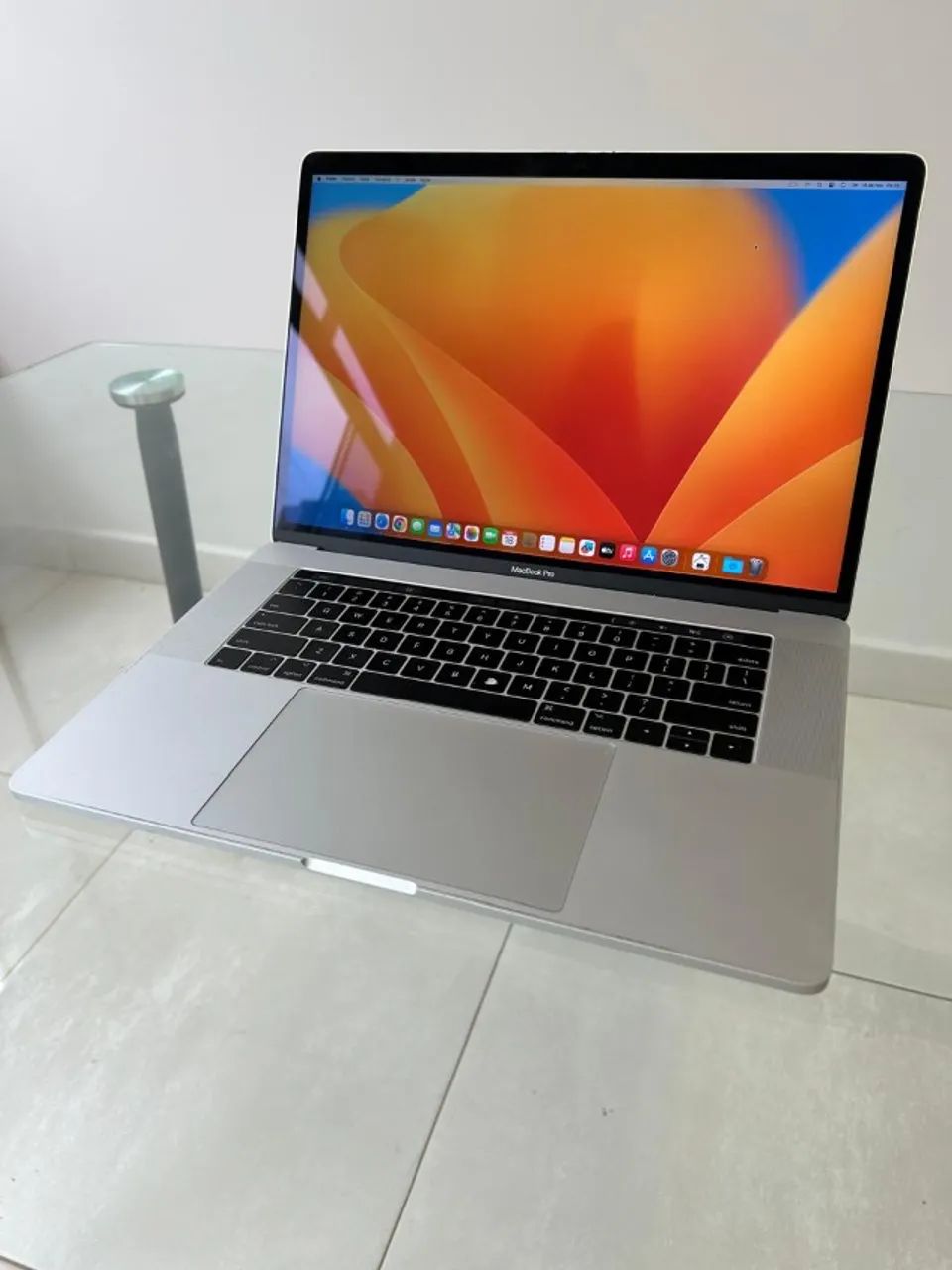 Macbook Pro Retina A1707 2017 I7 16gb 256gb Ssd 15'' Cinza