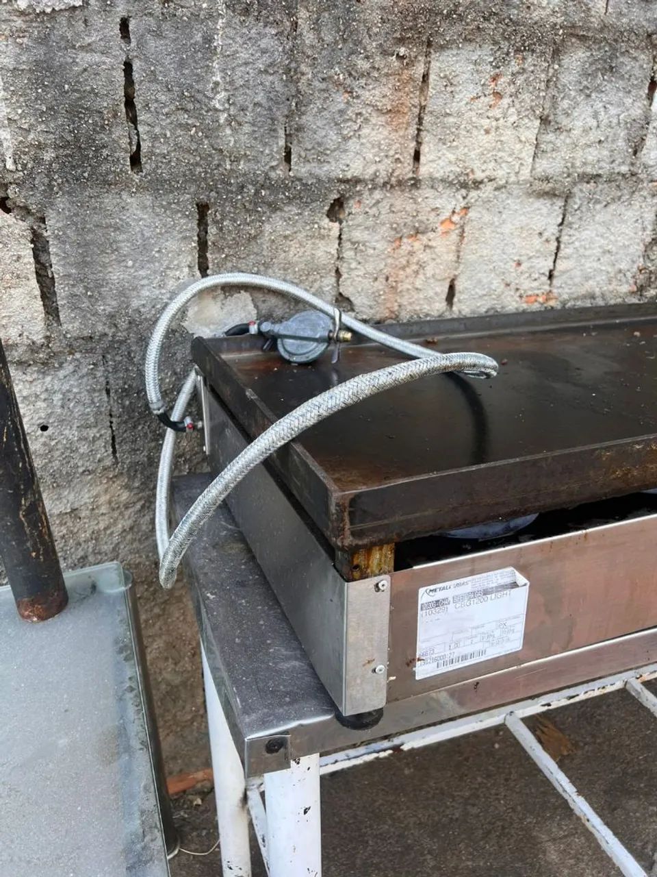 Chapa a gás profissional METALCUBAS - Foto 3