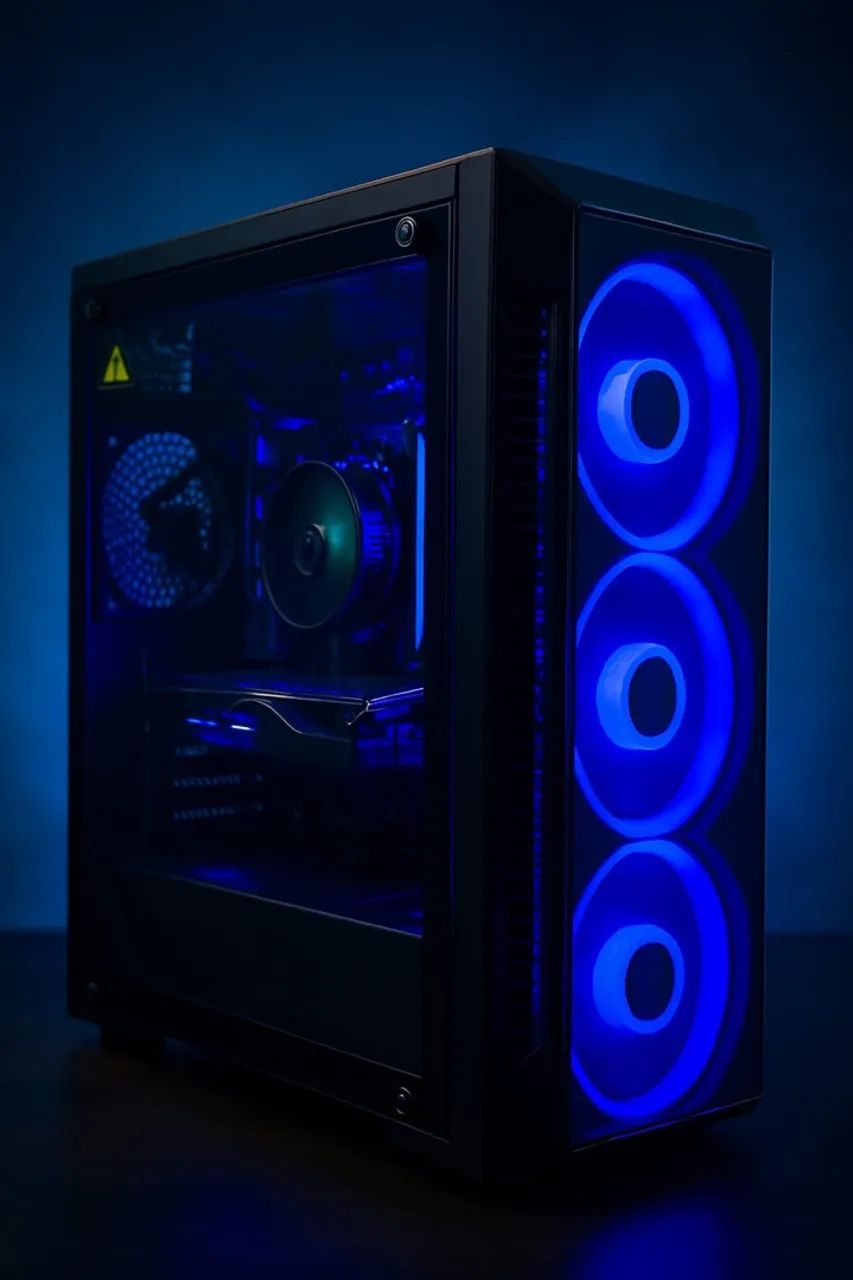 PC Gamer com LED Vermelho - Desempenho Imbatível - Foto 2