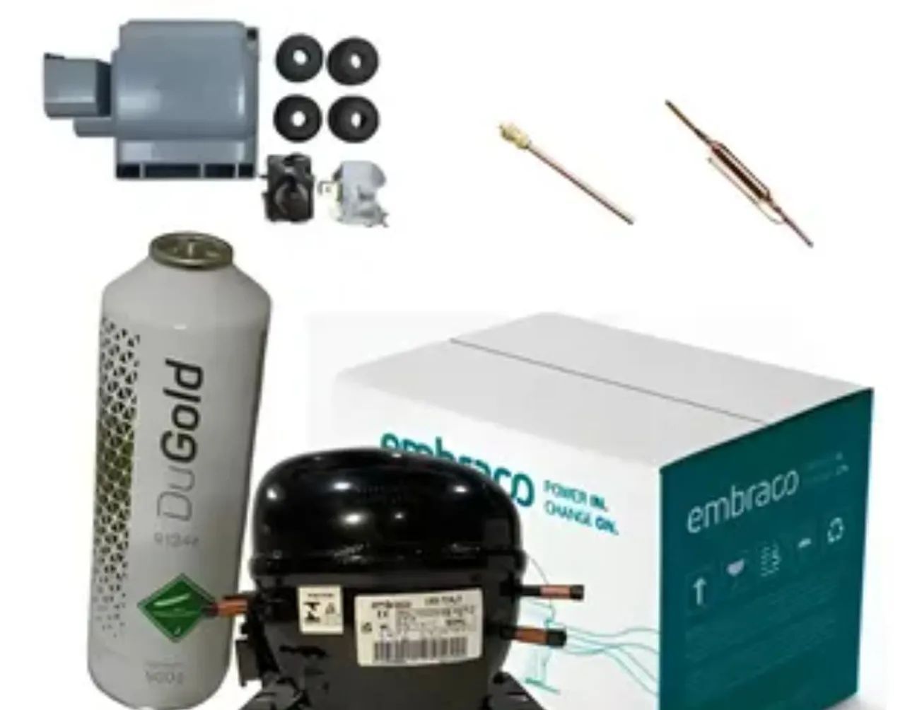 Troca de Compressor Geladeira/Freezer/Ar condicionado  - Foto 5