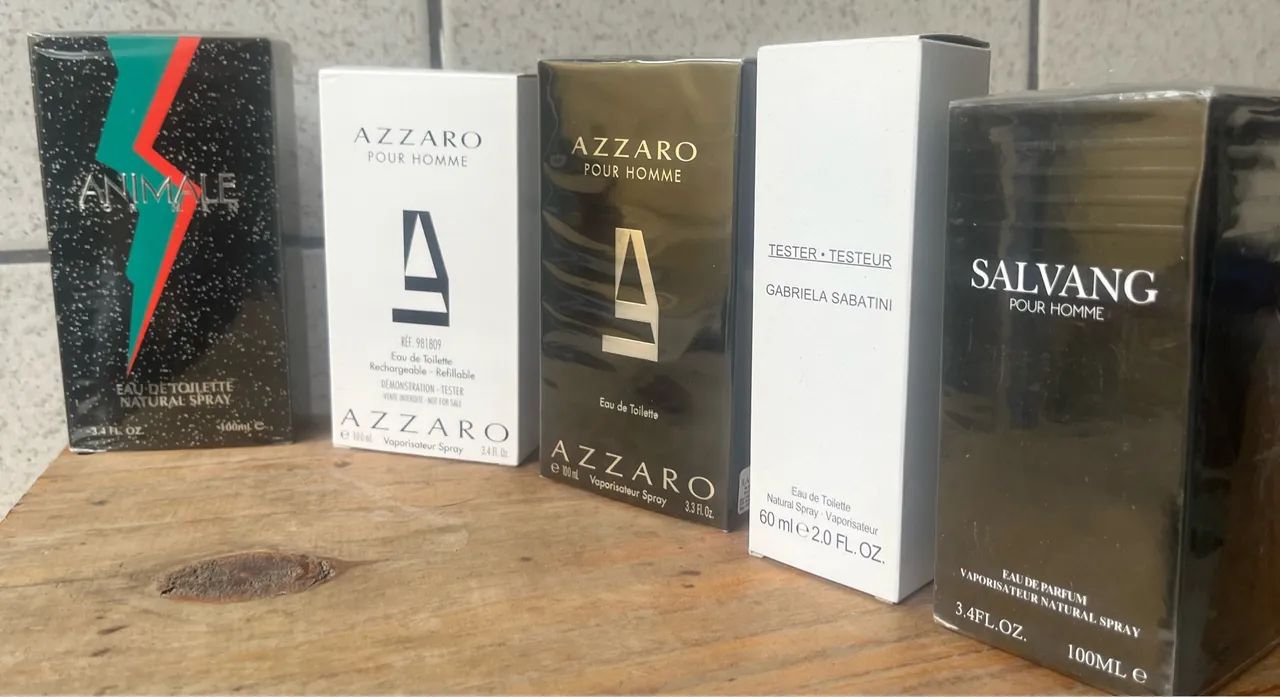 Perfumes Azzoro na embalagem  tester de 1009lm