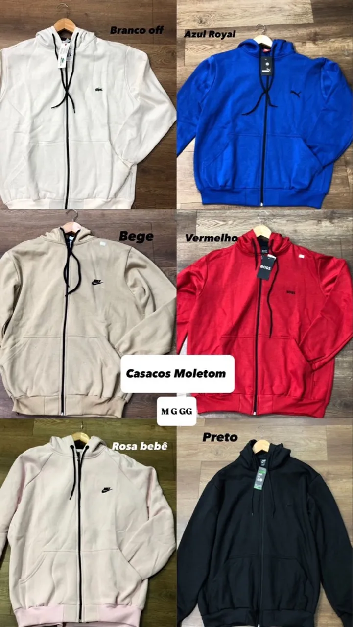 Moletom de várias marcas para você criar seu estilo para o inverno!