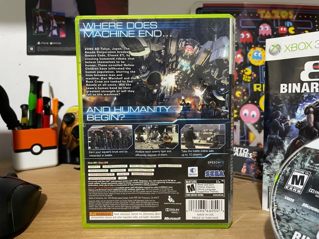 Jogo Binary Domain Xbox 360 - Completo - Foto 3
