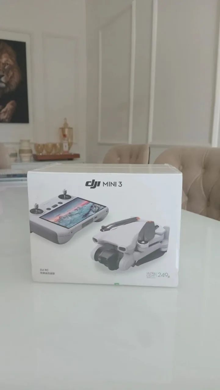Drone mine 3 RCN2. Controle com Tela.
