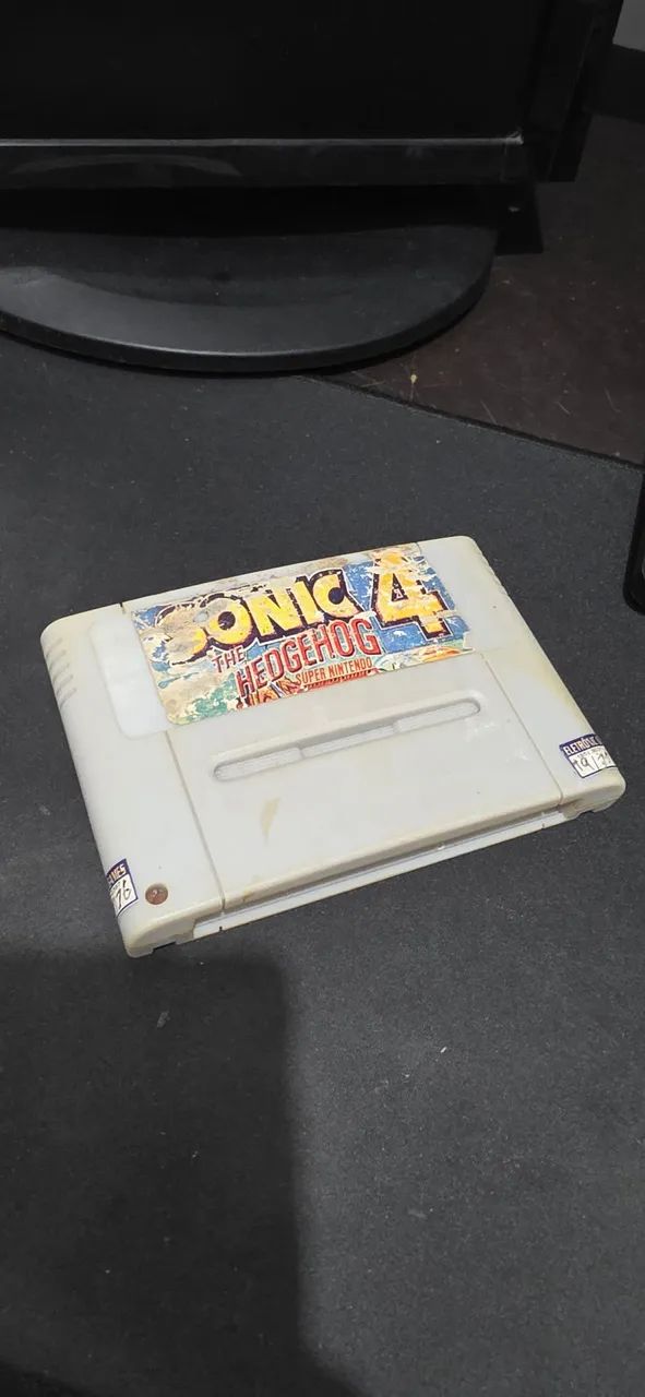 Jogo Sonic The Hedgehog 4 Super Nintendo