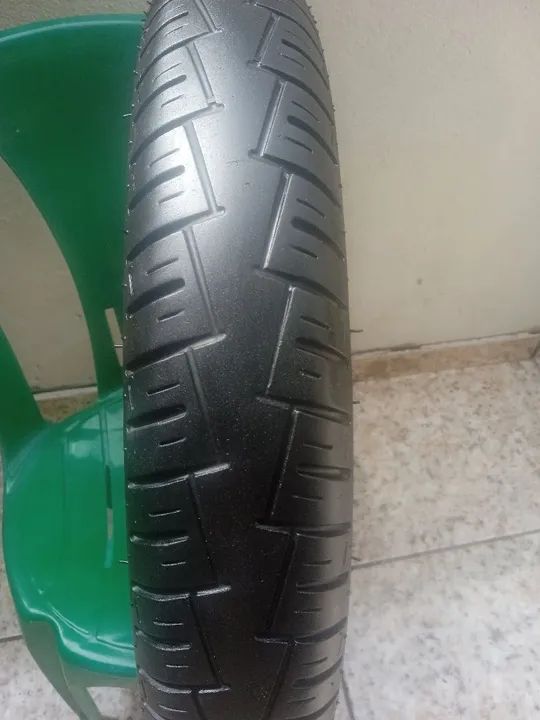 Pneu Tras. Titan, Fan, YBR, Fazer 150 Com Câmara 
