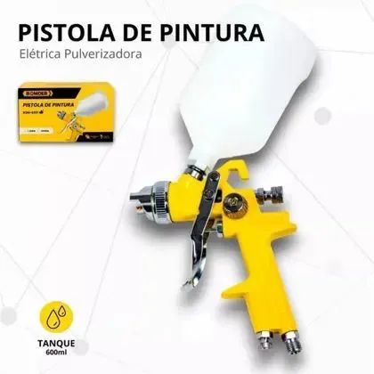 Pistola de Pintura Elétrica Pulverizadora